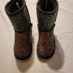 Atlantis sparkling black boots 11M youth. (No box)